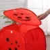 Корзина для игрушек «Божья коровка» с ручками и крышкой Корзина для игрушек «Божья коровка» с ручками и крышкой