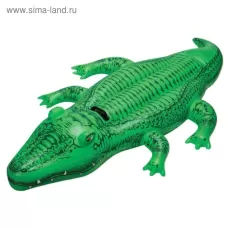 Игрушка для плавания INTEX «Крокодил» 58546NP, 168×86 см, от 3 лет Игрушка для плавания INTEX «Крокодил» 58546NP, 168×86 см, от 3 лет