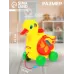 Игрушка-каталка с сортером «Уточка-несушка» Игрушка-каталка с сортером «Уточка-несушка»