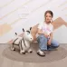 Попрыгун ZABIAKA «Зебра», 55×29×50 см, белый Попрыгун ZABIAKA «Зебра», 55×29×50 см, белый