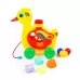 Игрушка-каталка с сортером «Уточка-несушка» Игрушка-каталка с сортером «Уточка-несушка»