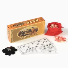 Русское лото, настольная игра «Охотники на привале», 24×10 см Русское лото, настольная игра «Охотники на привале», 24×10 см