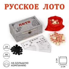 Русское лото настольная игра с фишками «Вояж», 9×24×12.5 см Русское лото настольная игра с фишками «Вояж», 9×24×12.5 см