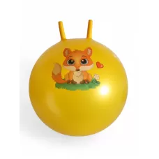 Мяч - прыгун с рожками ONLYTOP, d=55 см, цвет МИКС Мяч - прыгун с рожками ONLYTOP, d=55 см, цвет МИКС