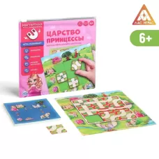 Магнитная игра-головоломка «Царство принцессы», 48 карт, 9 деталей, 6+ Магнитная игра-головоломка «Царство принцессы», 48 карт, 9 деталей, 6+
