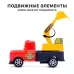 Машина инерционная «Забавная стройтехника», МИКС Машина инерционная «Забавная стройтехника», МИКС