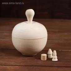 Бирюльки в яблоке, под роспись Бирюльки в яблоке, под роспись