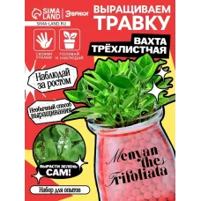 Набор для опытов «Выращиваем травку» своими руками, красный Набор для опытов «Выращиваем травку» своими руками, красный