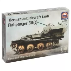 Сборная модель «Немецкий зенитный танк Флакпанцер 38», Ark Modelis, 1:35, (35010) Сборная модель «Немецкий зенитный танк Флакпанцер 38», Ark Modelis, 1:35, (35010)