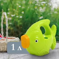 Лейка детская, 1 л, с рассеивателем, «Рыбка» Лейка детская, 1 л, с рассеивателем, «Рыбка»