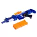 Автоматический бластер CRASH GUN, стреляет мягкими пульками Автоматический бластер CRASH GUN, стреляет мягкими пульками