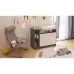 Комод c 4 ящиками Polini kids Simple 2110, 505×1130×865 мм, серо-белый Комод c 4 ящиками Polini kids Simple 2110, 505×1130×865 мм, серо-белый