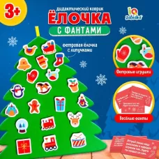 Фанты из фетра «Ёлочка» 20 фантов Фанты из фетра «Ёлочка» 20 фантов