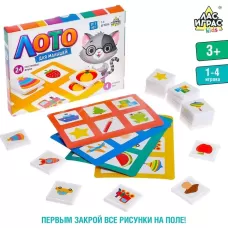 Лото «Для малышей», 1-4 игрока, 3+ Лото «Для малышей», 1-4 игрока, 3+