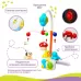 Мобиль музыкальный на кроватку «Зверята» с ночником, работает от батареек Мобиль музыкальный на кроватку «Зверята» с ночником, работает от батареек
