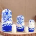 Матрёшка дерево «Гжель», синее платье, 5 кукольная, 18 см Матрёшка дерево «Гжель», синее платье, 5 кукольная, 18 см