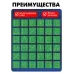 Геоборд «Математический планшет: Алфавит и цифры» с инструкцией по схемам, по методике Монтессори