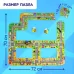 Гигантский пазл - дорога, 2 машинки, 27 крупных деталей Гигантский пазл - дорога, 2 машинки, 27 крупных деталей