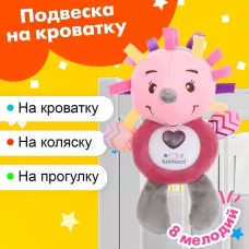Музыкальная игрушка «Ёжик», 8 мелодий, свет Музыкальная игрушка «Ёжик», 8 мелодий, свет