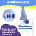 Мобиль музыкальный «Песенки совушки», на батарейках, цвет голубой Мобиль музыкальный «Песенки совушки», на батарейках, цвет голубой