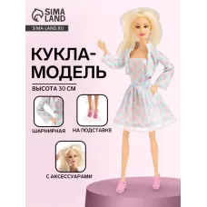 Кукла - модель шарнирная «Марго в шляпке» Кукла - модель шарнирная «Марго в шляпке»