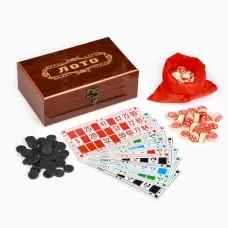 Русское лото, настольная игра «Подарочное», 12.5×20 см Русское лото, настольная игра «Подарочное», 12.5×20 см