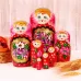 Матрёшка 7 в 1, расписная, цвета МИКС Матрёшка 7 в 1, расписная, цвета МИКС