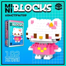 Конструктор «Mini Blocks. Котик», 182 детали Конструктор «Mini Blocks. Котик», 182 детали