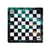 Шахматная доска гибкая «Малахит», 40×40 см, толщина 2 мм, каучук Шахматная доска гибкая «Малахит», 40×40 см, толщина 2 мм, каучук