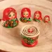 Матрёшка дерево «Божья коровка», красный платок, 5 кукольная, 9-11 см Матрёшка дерево «Божья коровка», красный платок, 5 кукольная, 9-11 см