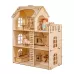 Домик для кукол из берёзовой фанеры «Забава», без мебели Домик для кукол из берёзовой фанеры «Забава», без мебели