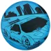 Мяч детский ZABIAKA «Машина», d=22 см Мяч детский ZABIAKA «Машина», d=22 см