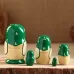 Матрёшка дерево «Божья коровка», зелёное платье, 5 кукольная, 10-12 см Матрёшка дерево «Божья коровка», зелёное платье, 5 кукольная, 10-12 см