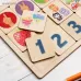 Игра развивающая деревянная «Считаем до пяти» Игра развивающая деревянная «Считаем до пяти»