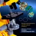 Микроскоп детский «Юный ботаник» кратность х100, х400, х1200, желтый, подсветка Микроскоп детский «Юный ботаник» кратность х100, х400, х1200, желтый, подсветка