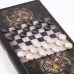 Нарды деревянные большие, настольная игра "Тигр", 50 х 50 см, с шашками Нарды деревянные большие, настольная игра "Тигр", 50 х 50 см, с шашками