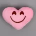 Магнит «Смайл» в виде сердца, 9 см, розовый Магнит «Смайл» в виде сердца, 9 см, розовый