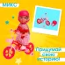 Кукла малышка Lyna на велопрогулке с велосипедом и аксессуарами, МИКС Кукла малышка Lyna на велопрогулке с велосипедом и аксессуарами, МИКС