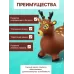 Попрыгун ZABIAKA «Оленёнок», 58×26×50 см, коричневый Попрыгун ZABIAKA «Оленёнок», 58×26×50 см, коричневый