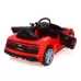 Электромобиль AUDI R8 SPYDER, EVA колёса, кожаное сидение, цвет красный Электромобиль AUDI R8 SPYDER, EVA колёса, кожаное сидение, цвет красный