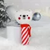 Игрушка - пищалка «Новогодний мишка», Крошка Я Игрушка - пищалка «Новогодний мишка», Крошка Я