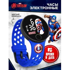 Часы детские электронные Marvel «Мстители», на батарейках Часы детские электронные Marvel «Мстители», на батарейках