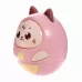 Музыкальная игрушка «Котик-неваляшка», звук, свет, цвет розовый Музыкальная игрушка «Котик-неваляшка», звук, свет, цвет розовый