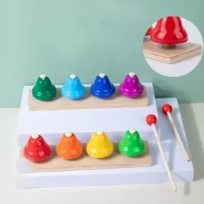 Музыкальная игрушка «Восьми тональные колокольчики» 23×6×12.5 см Музыкальная игрушка «Восьми тональные колокольчики» 23×6×12.5 см
