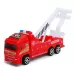 Грузовик «Эвакуатор», инерционный, с машинкой, цвет красный Грузовик «Эвакуатор», инерционный, с машинкой, цвет красный