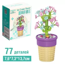 Конструктор Цветы «Сакура в горшочке», 77 деталей Конструктор Цветы «Сакура в горшочке», 77 деталей