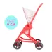Коляска для кукол «Весёлая прогулка», летняя, 32×25.5×54 см Коляска для кукол «Весёлая прогулка», летняя, 32×25.5×54 см