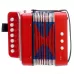 Музыкальная игрушка «Гармонь», детская, цвет красный Музыкальная игрушка «Гармонь», детская, цвет красный