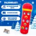 Микрофон музыкальный «Новогодний», 16 песенок, цвет красный Микрофон музыкальный «Новогодний», 16 песенок, цвет красный