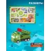 Набор игровой «Военная техника», 37 предметов: 12 инерционных машинок, дорожные знаки, игровое поле, наклейки Набор игровой «Военная техника», 37 предметов: 12 инерционных машинок, дорожные знаки, игровое поле, наклейки